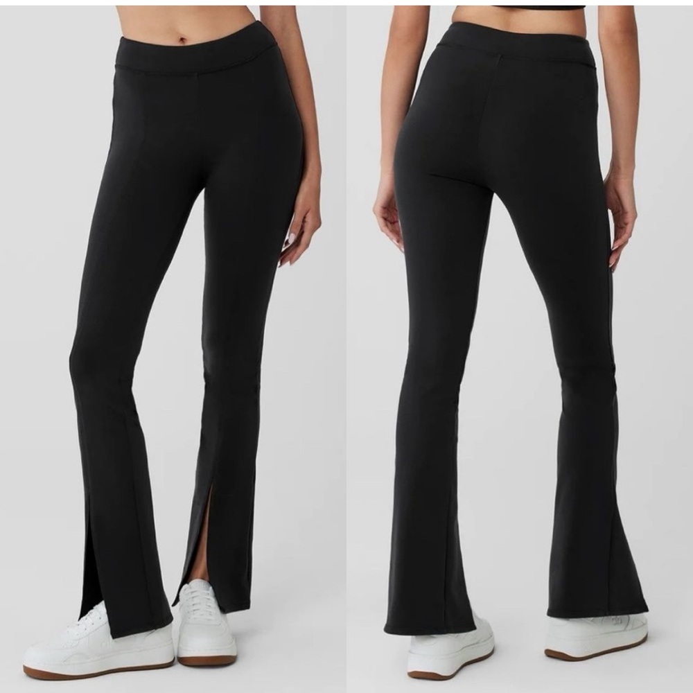 NEW ALO airbrush high-waist flutter pants
